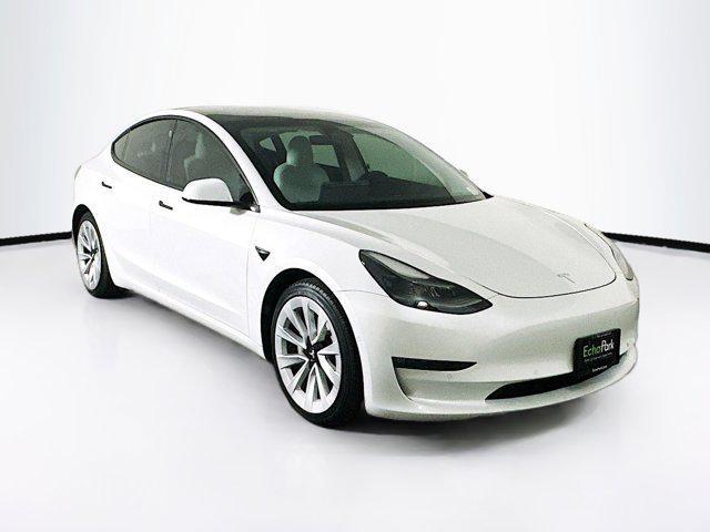 used 2021 Tesla Model 3 car, priced at $20,787