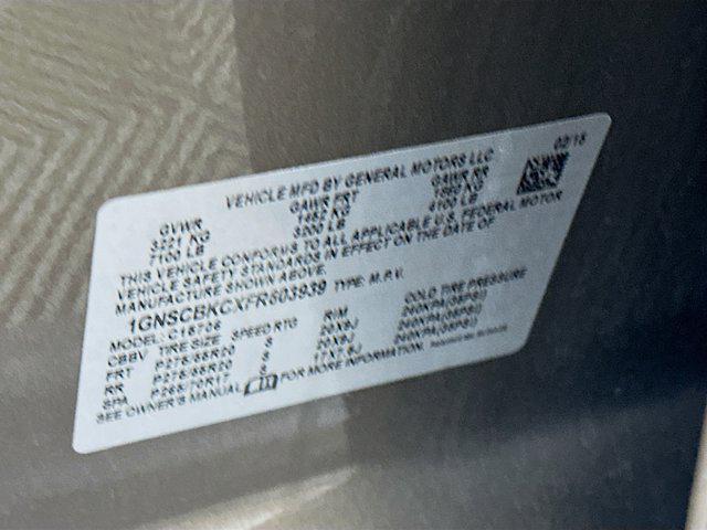 used 2015 Chevrolet Tahoe car, priced at $18,987