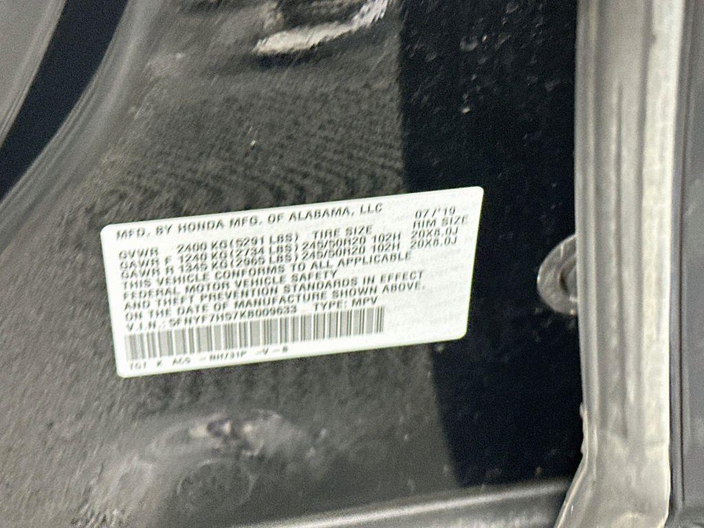used 2019 Honda Passport car, priced at $15,222