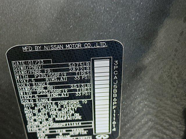 used 2023 INFINITI QX50 car, priced at $26,987