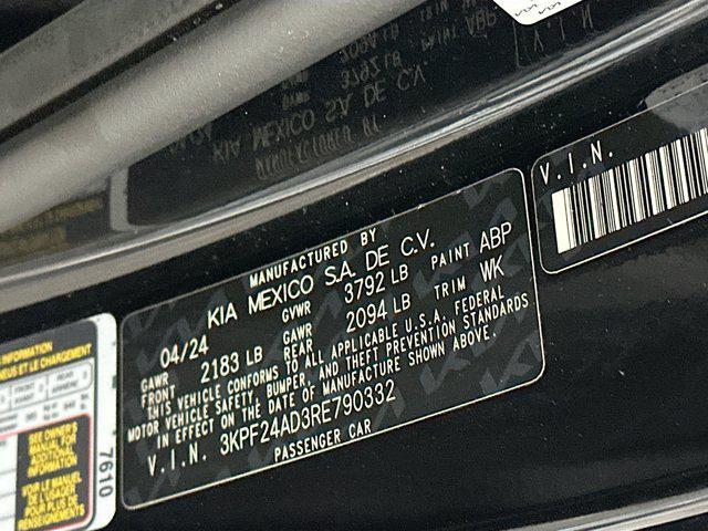 used 2024 Kia Forte car, priced at $15,487