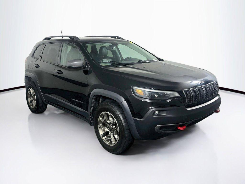used 2020 Jeep Cherokee car, priced at $9,122