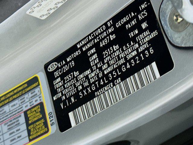 used 2020 Kia Optima car, priced at $11,487