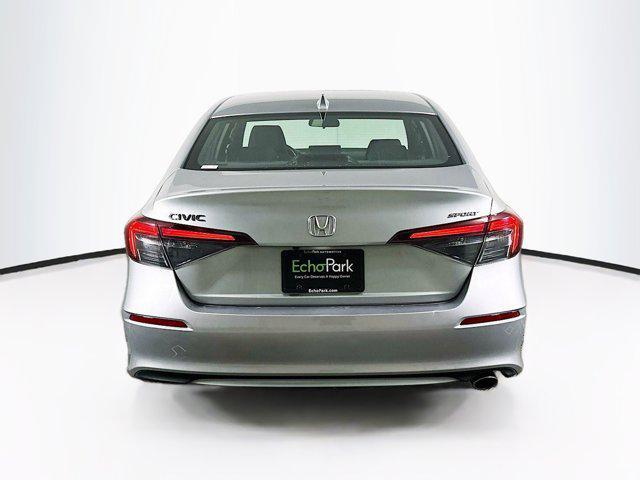 used 2025 Honda Civic car, priced at $23,496