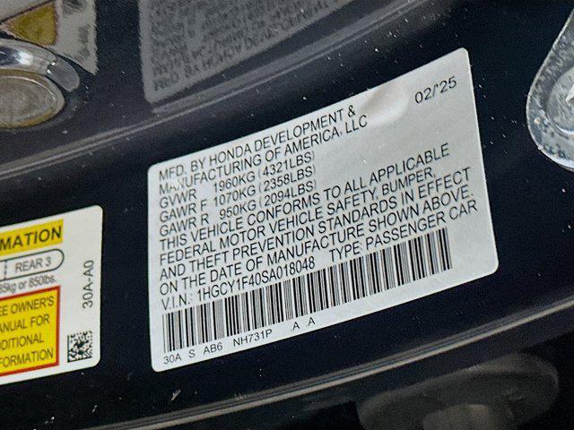 used 2025 Honda Accord car, priced at $25,987