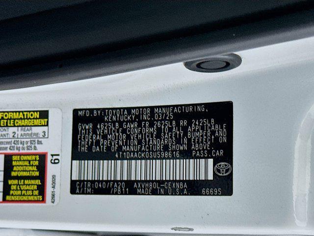 used 2025 Toyota Camry car, priced at $24,996