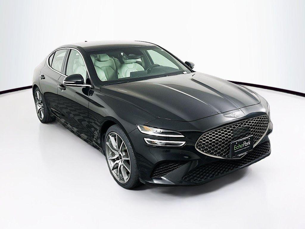 used 2024 Genesis G70 car, priced at $25,222