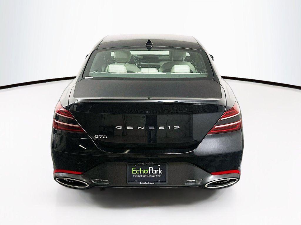 used 2024 Genesis G70 car, priced at $25,222