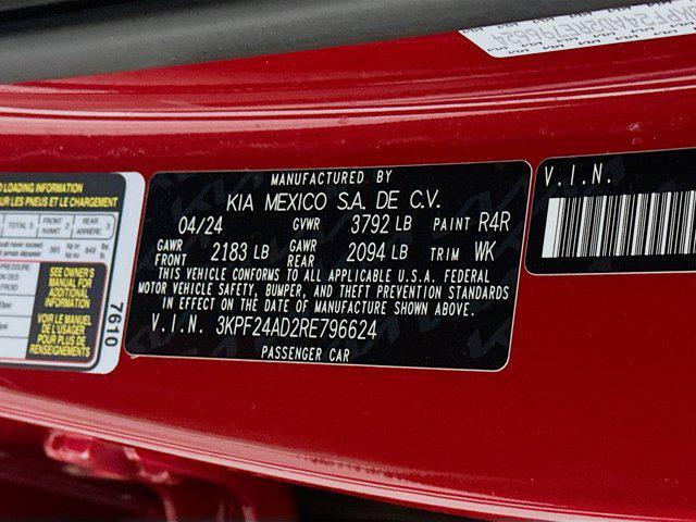 used 2024 Kia Forte car, priced at $15,487