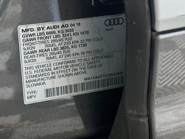 used 2018 Audi Q7 car, priced at $13,997