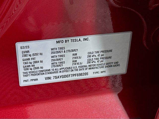 used 2023 Tesla Model Y car, priced at $31,697