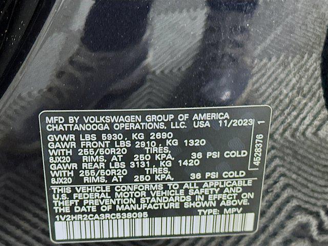 used 2024 Volkswagen Atlas car, priced at $25,797