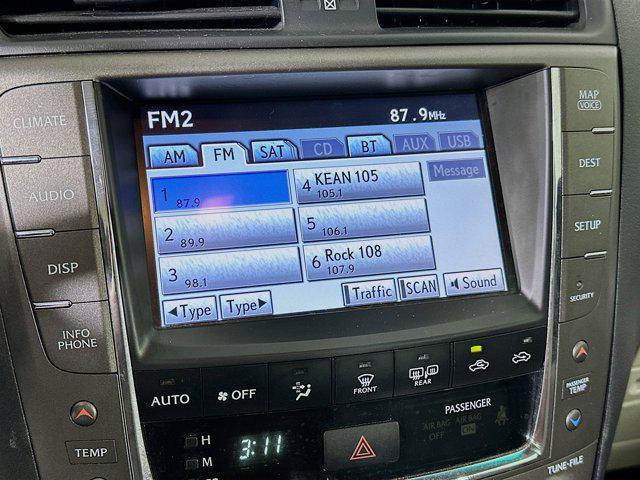 used 2012 Lexus IS 250 car, priced at $10,496