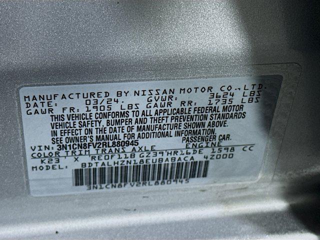 used 2024 Nissan Versa car, priced at $15,497