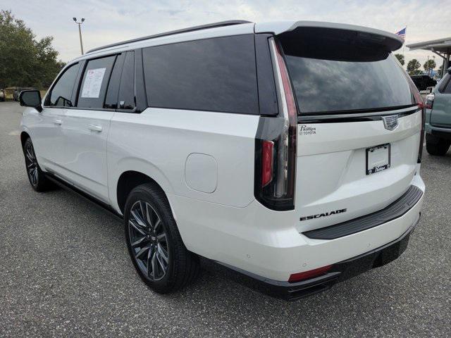 used 2024 Cadillac Escalade ESV car, priced at $88,999