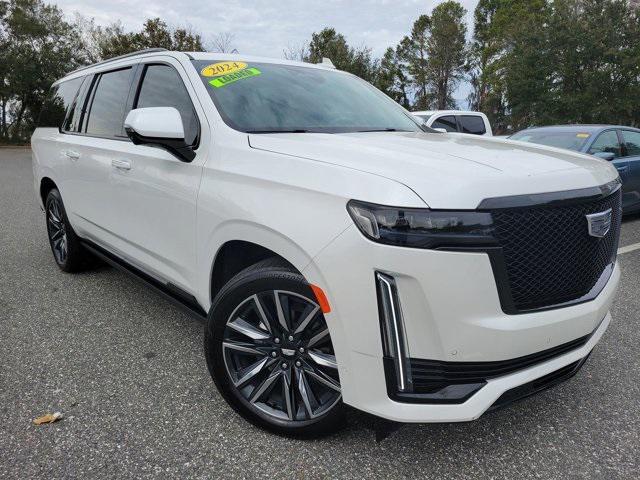 used 2024 Cadillac Escalade ESV car, priced at $88,999