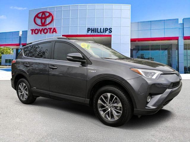 used 2018 Toyota RAV4 Hybrid car, priced at $18,999