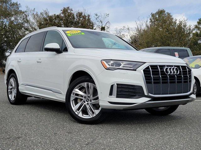 used 2021 Audi Q7 car, priced at $27,999