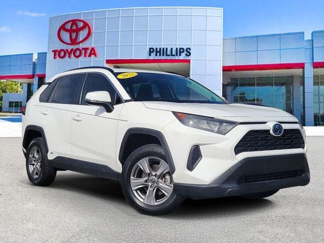 used 2022 Toyota RAV4 Hybrid car, priced at $27,711