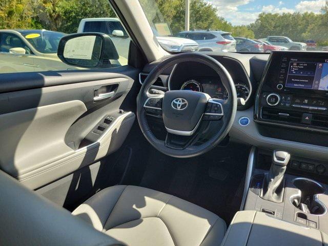 used 2021 Toyota Highlander Hybrid car, priced at $34,682