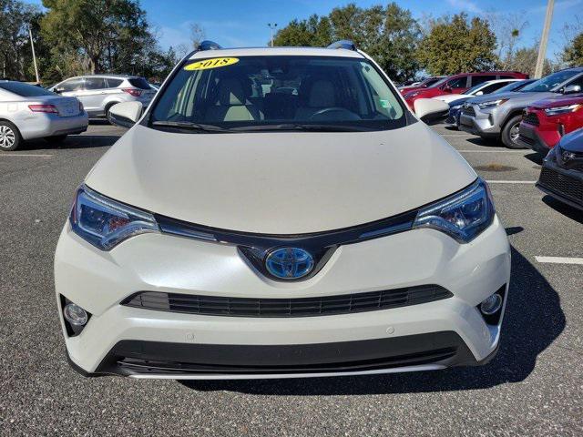 used 2018 Toyota RAV4 Hybrid car, priced at $18,999
