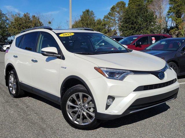 used 2018 Toyota RAV4 Hybrid car, priced at $18,999