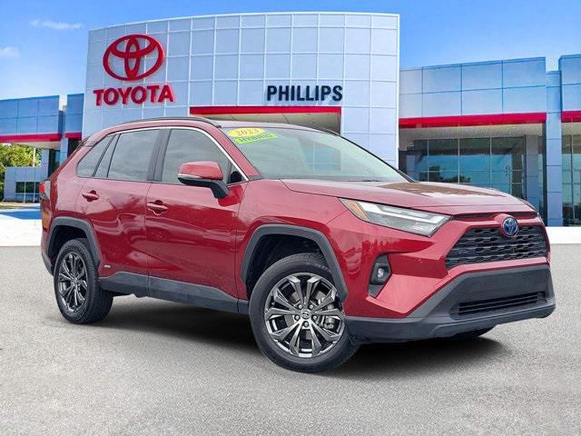 used 2023 Toyota RAV4 Hybrid car, priced at $30,987