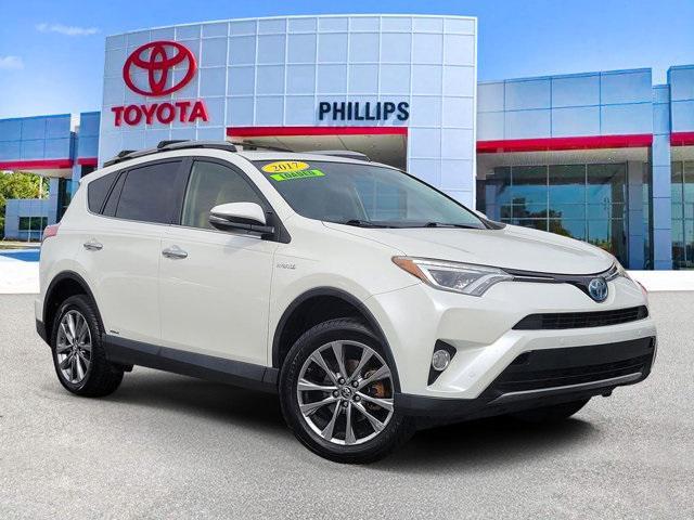 used 2017 Toyota RAV4 Hybrid car, priced at $15,498