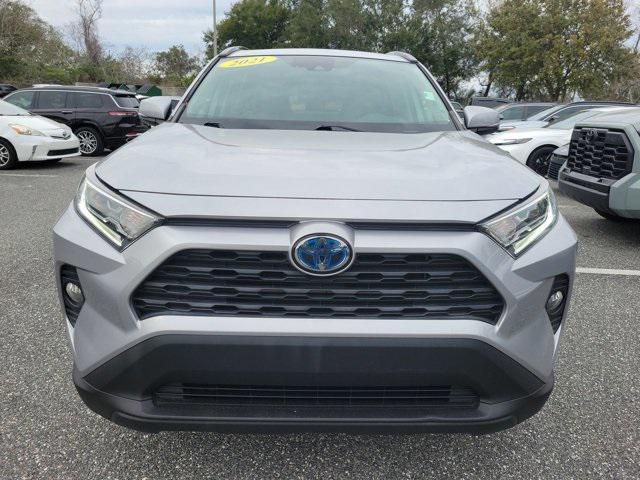 used 2021 Toyota RAV4 Hybrid car, priced at $28,586