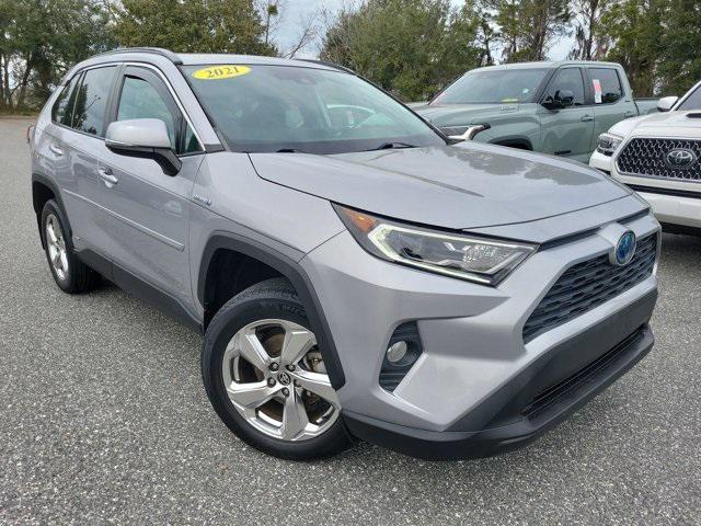used 2021 Toyota RAV4 Hybrid car, priced at $28,586