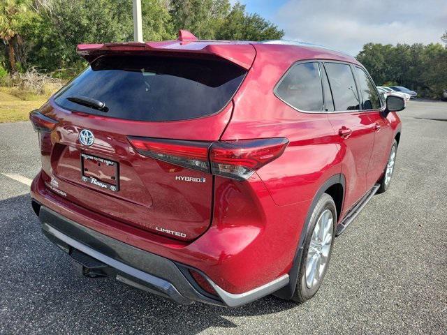 used 2022 Toyota Highlander Hybrid car, priced at $36,995