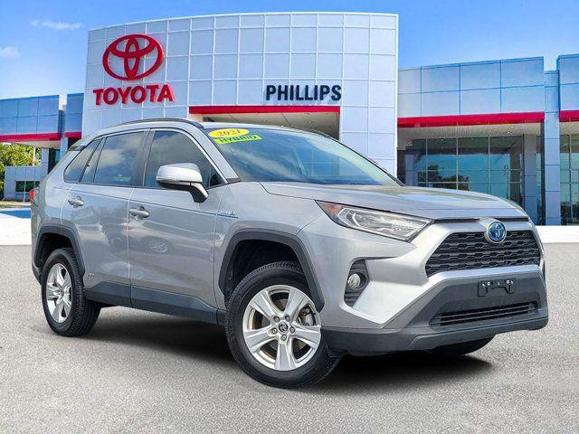used 2021 Toyota RAV4 Hybrid car, priced at $24,995