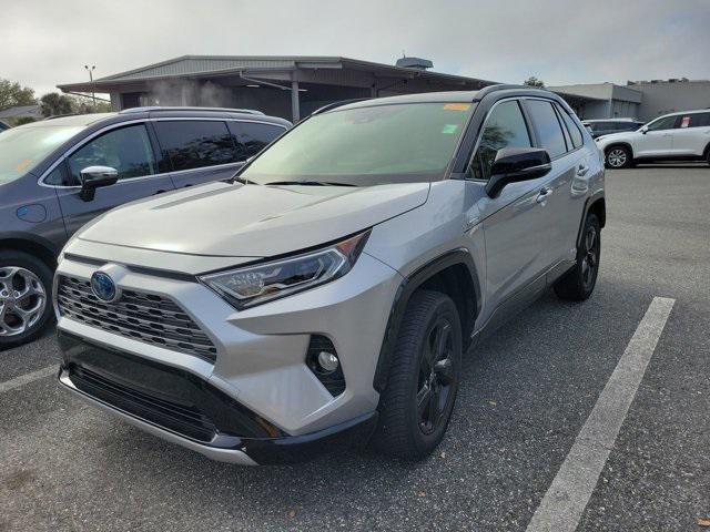 used 2019 Toyota RAV4 Hybrid car, priced at $28,677