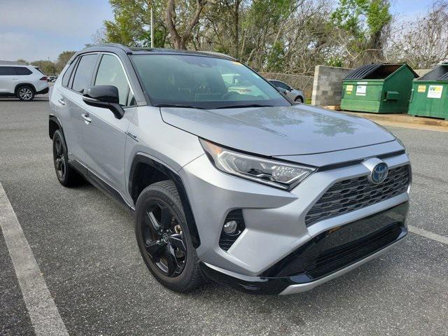used 2019 Toyota RAV4 Hybrid car, priced at $28,677