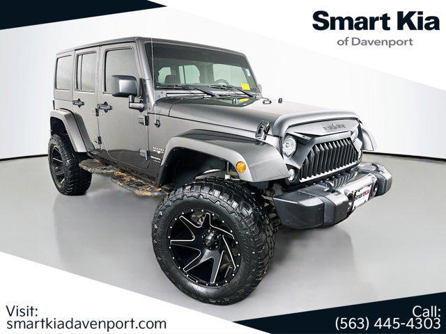 used 2018 Jeep Wrangler JK Unlimited car, priced at $20,571