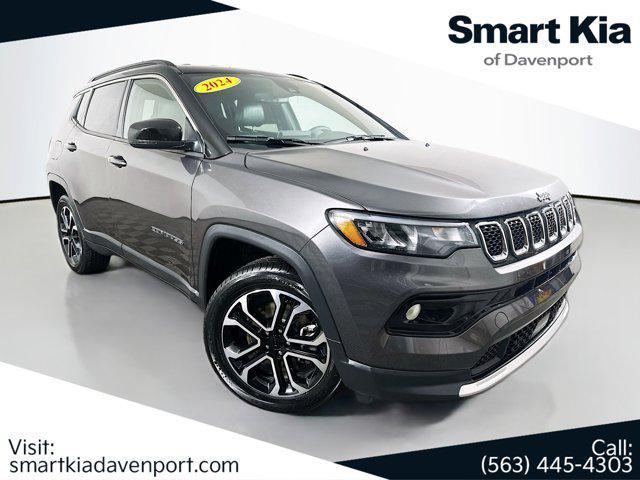 used 2024 Jeep Compass car, priced at $21,495