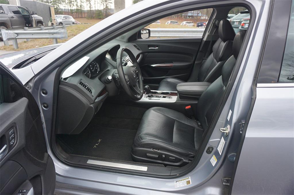 used 2015 Acura TLX car, priced at $14,000