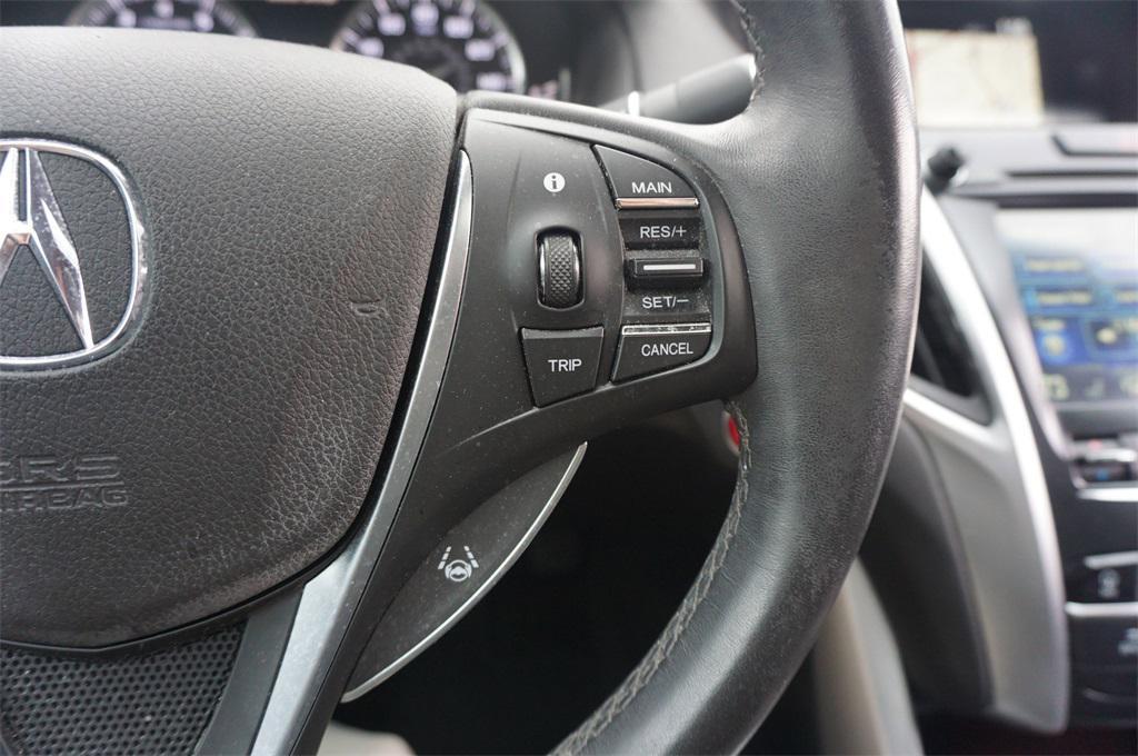 used 2015 Acura TLX car, priced at $14,000