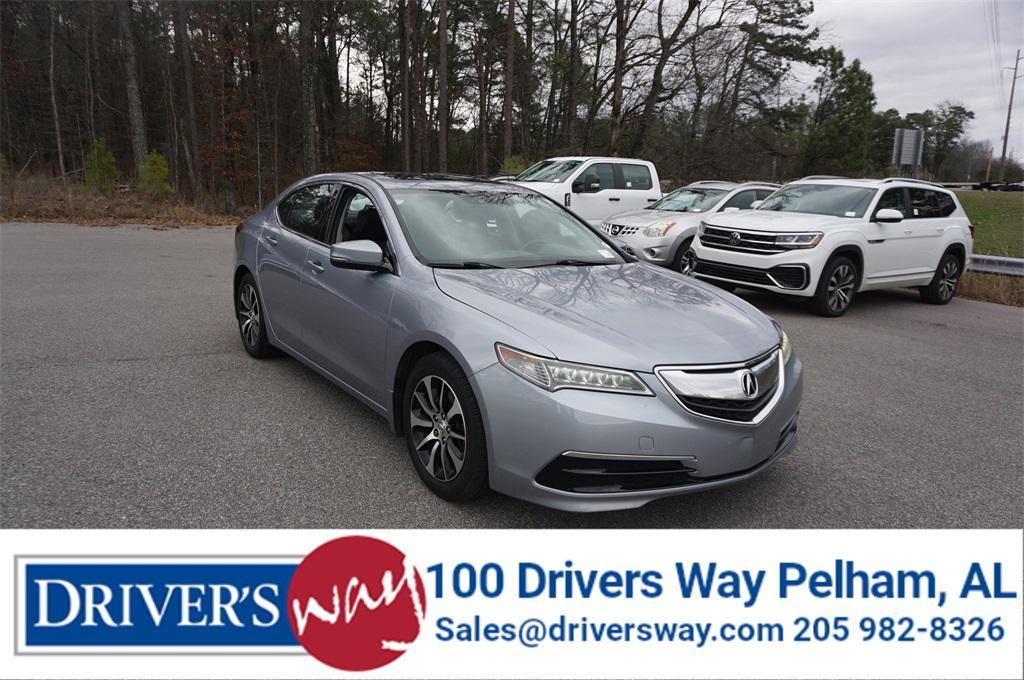 used 2015 Acura TLX car, priced at $14,000