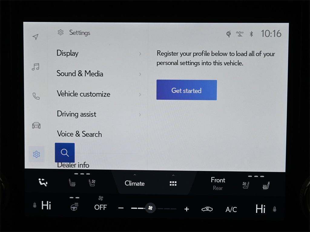 used 2024 Lexus RX 350 car, priced at $53,000