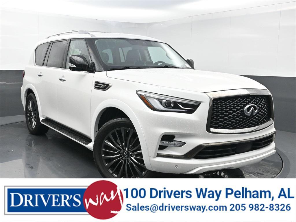 used 2023 INFINITI QX80 car, priced at $53,750