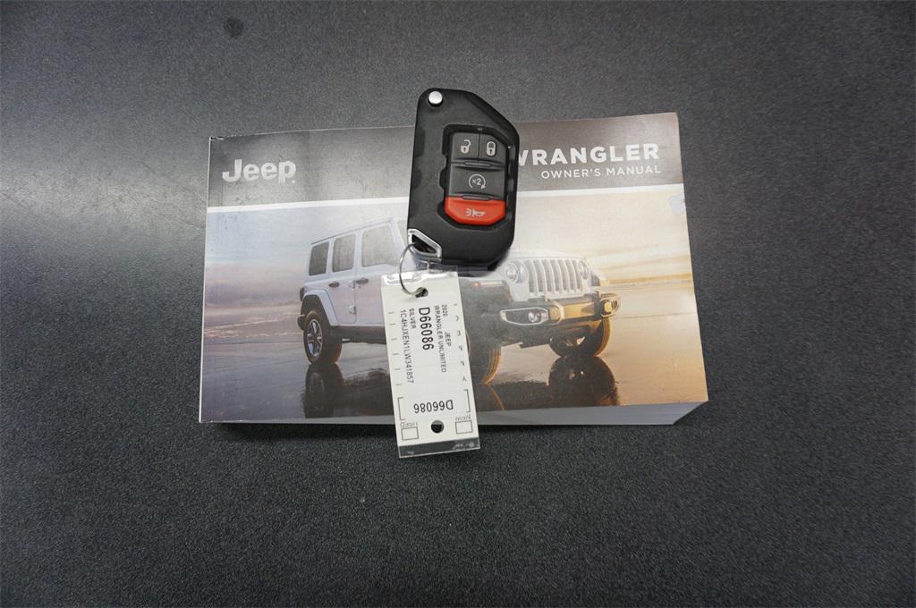 used 2020 Jeep Wrangler Unlimited car, priced at $30,750