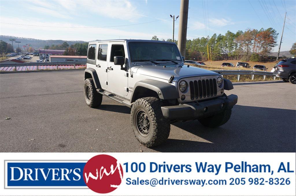 used 2016 Jeep Wrangler Unlimited car, priced at $16,250