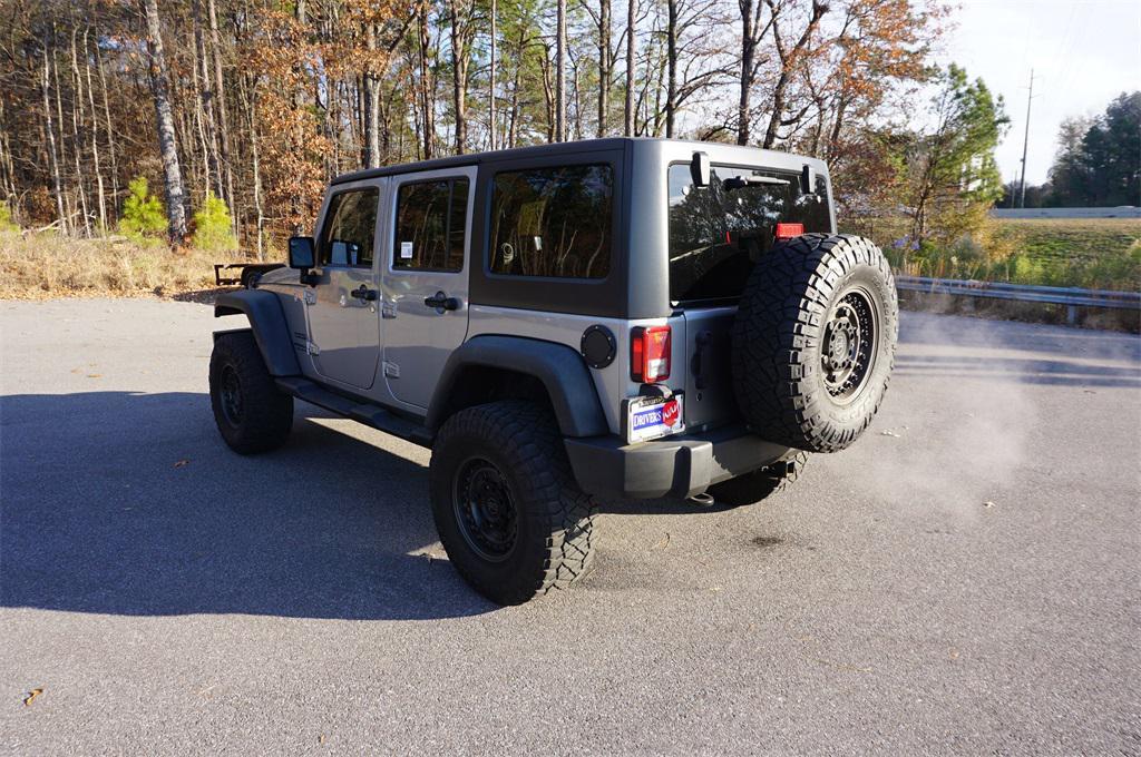 used 2016 Jeep Wrangler Unlimited car, priced at $16,250