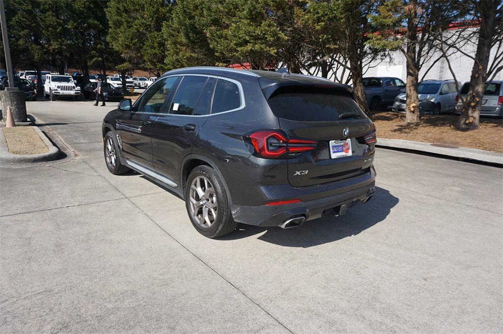 used 2022 BMW X3 car, priced at $31,000