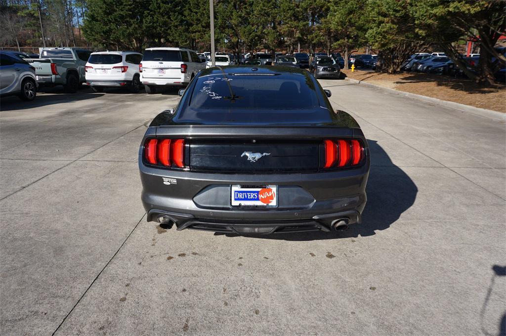 used 2019 Ford Mustang car, priced at $18,500