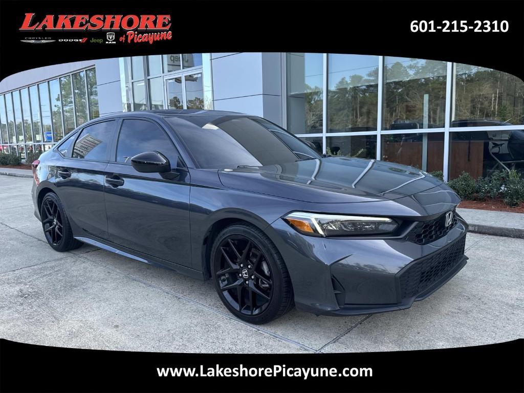 used 2025 Honda Civic car, priced at $24,998