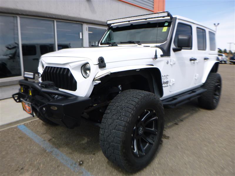 used 2021 Jeep Wrangler Unlimited car, priced at $32,292