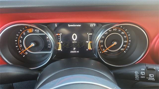 used 2023 Jeep Wrangler car, priced at $39,878