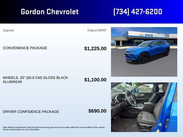 used 2024 Chevrolet Blazer car, priced at $28,798